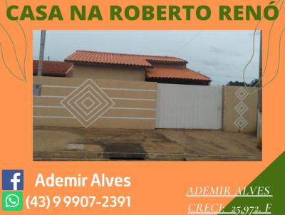 Casa para Venda, em Santo Antônio da Platina, bairro Residencial Roberto Rennó, 3 dormitórios, 1 banheiro, 3 vagas